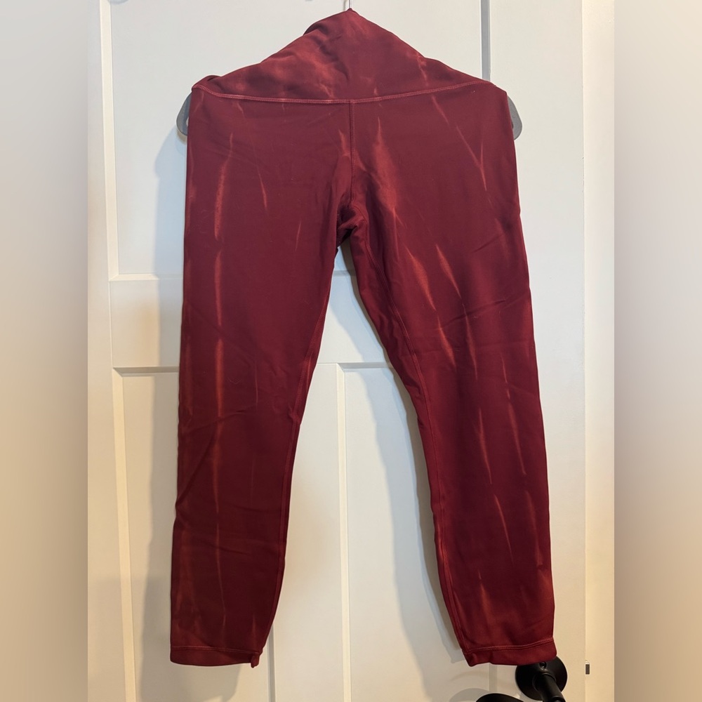 lululemon athletica Red Leggings